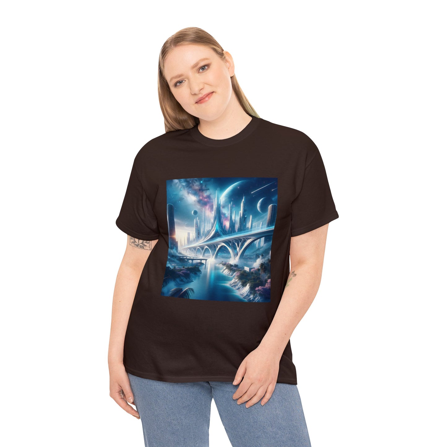 Stellar Marbles-Unisex Heavy Cotton Tee