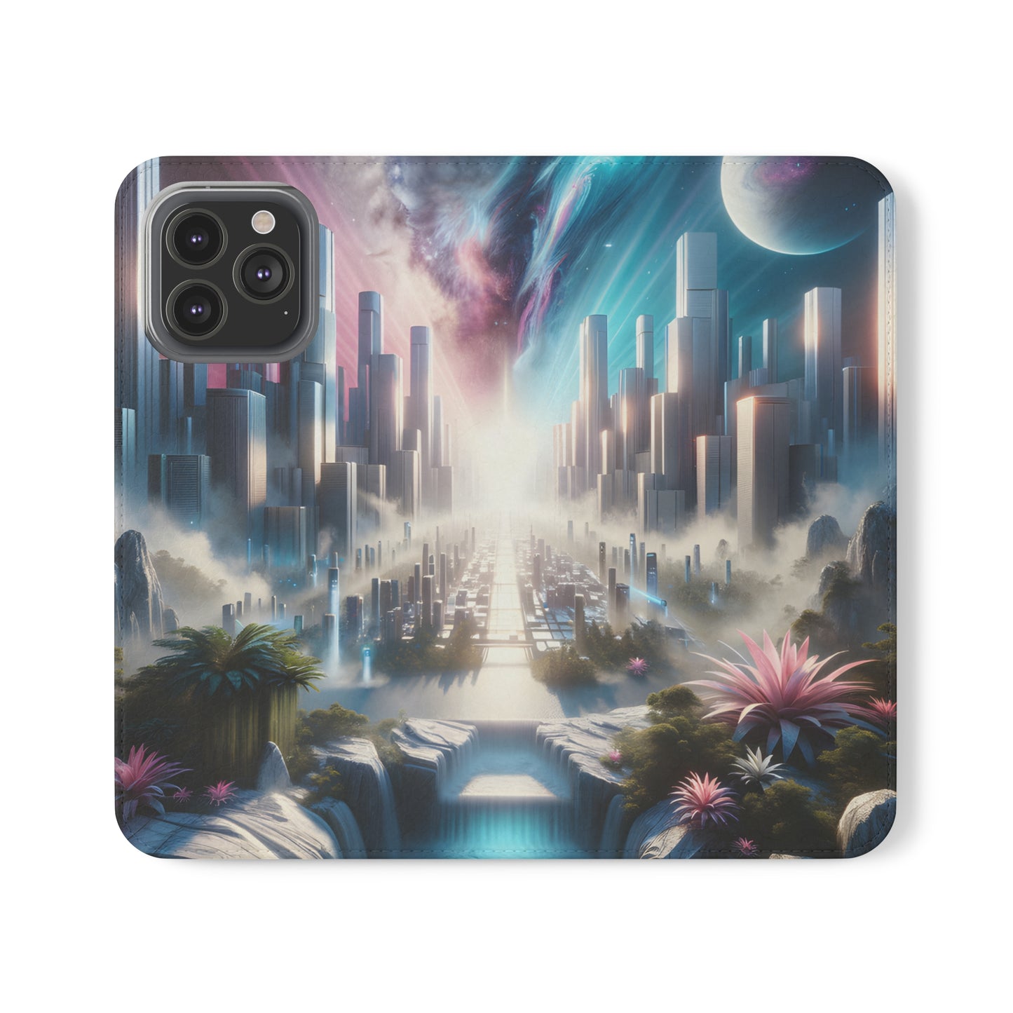 Marble Horizon-Flip Cases