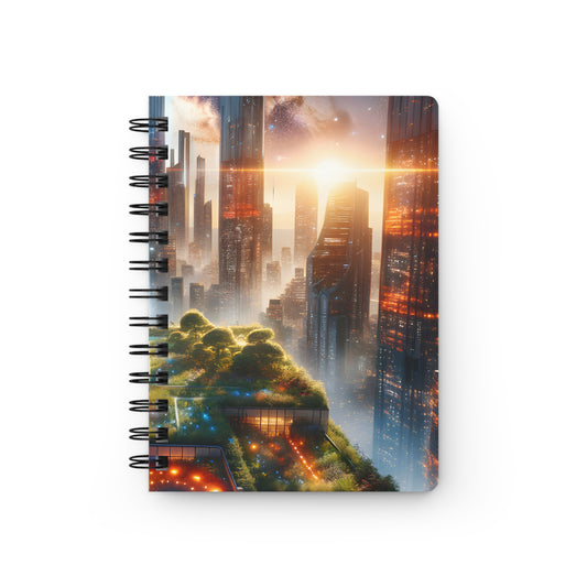 Luminaris Skyscape-Spiral Bound Journal