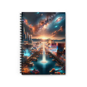 Lumina Visions-Spiral Notebook - Ruled Line