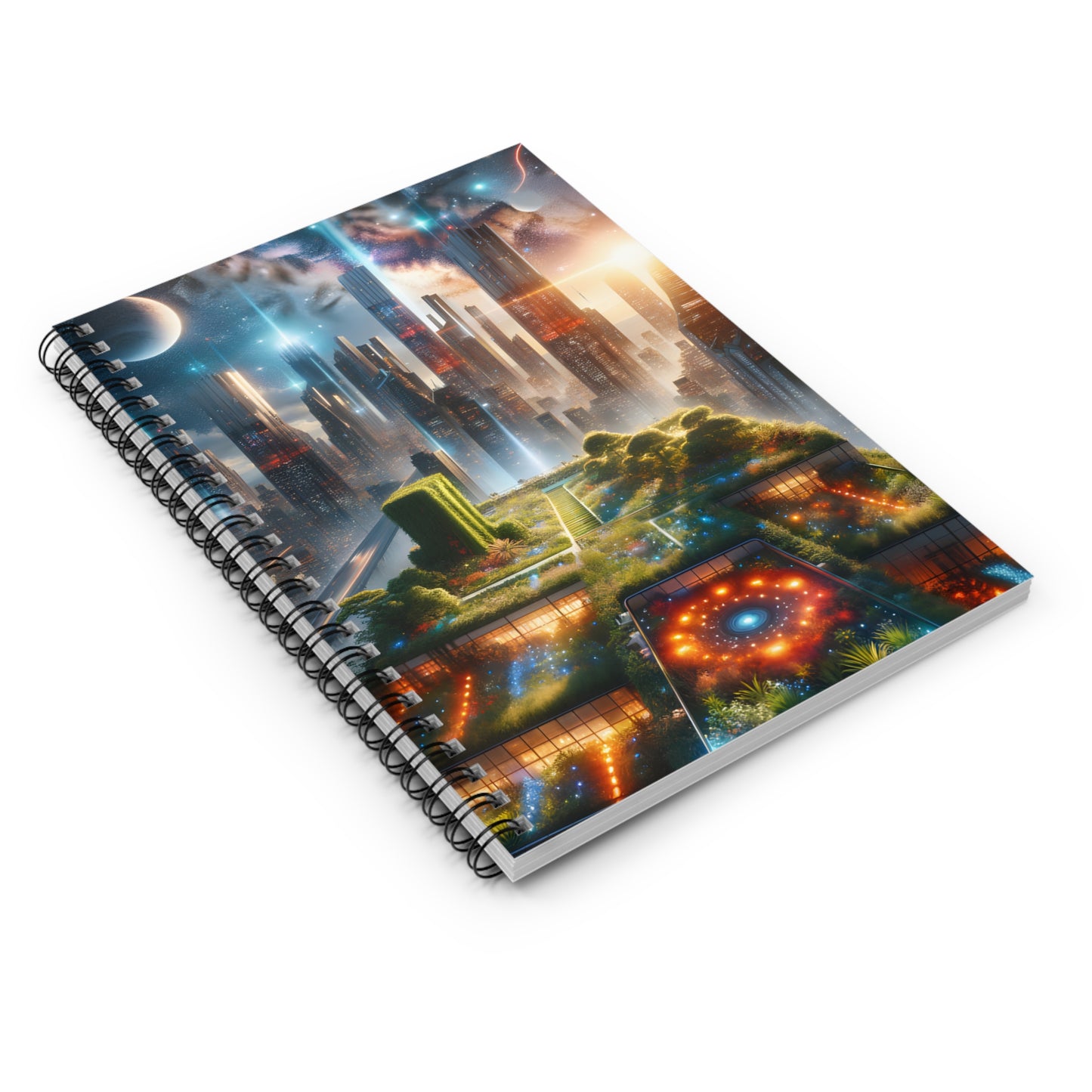 Luminaris Skyscape-Spiral Notebook - Ruled Line