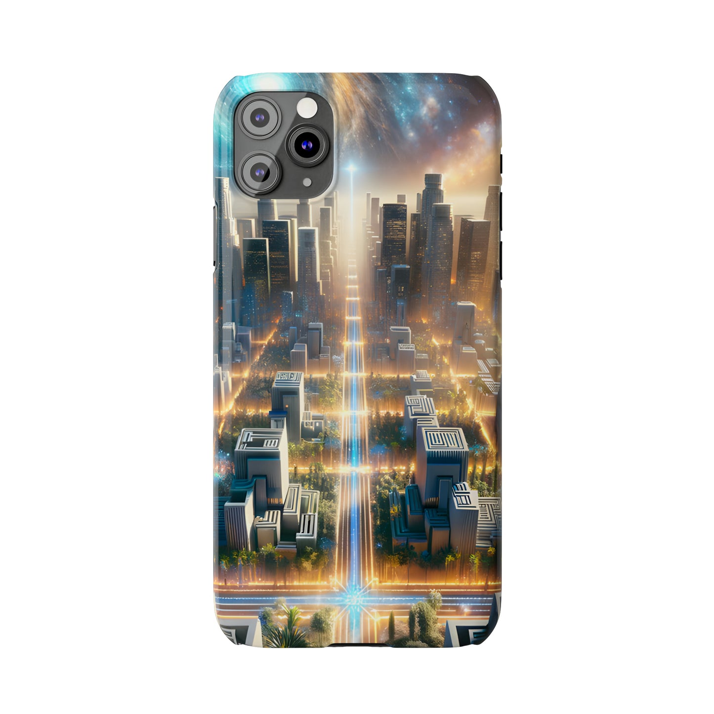 Luminaris Marbleus-Slim Phone Cases