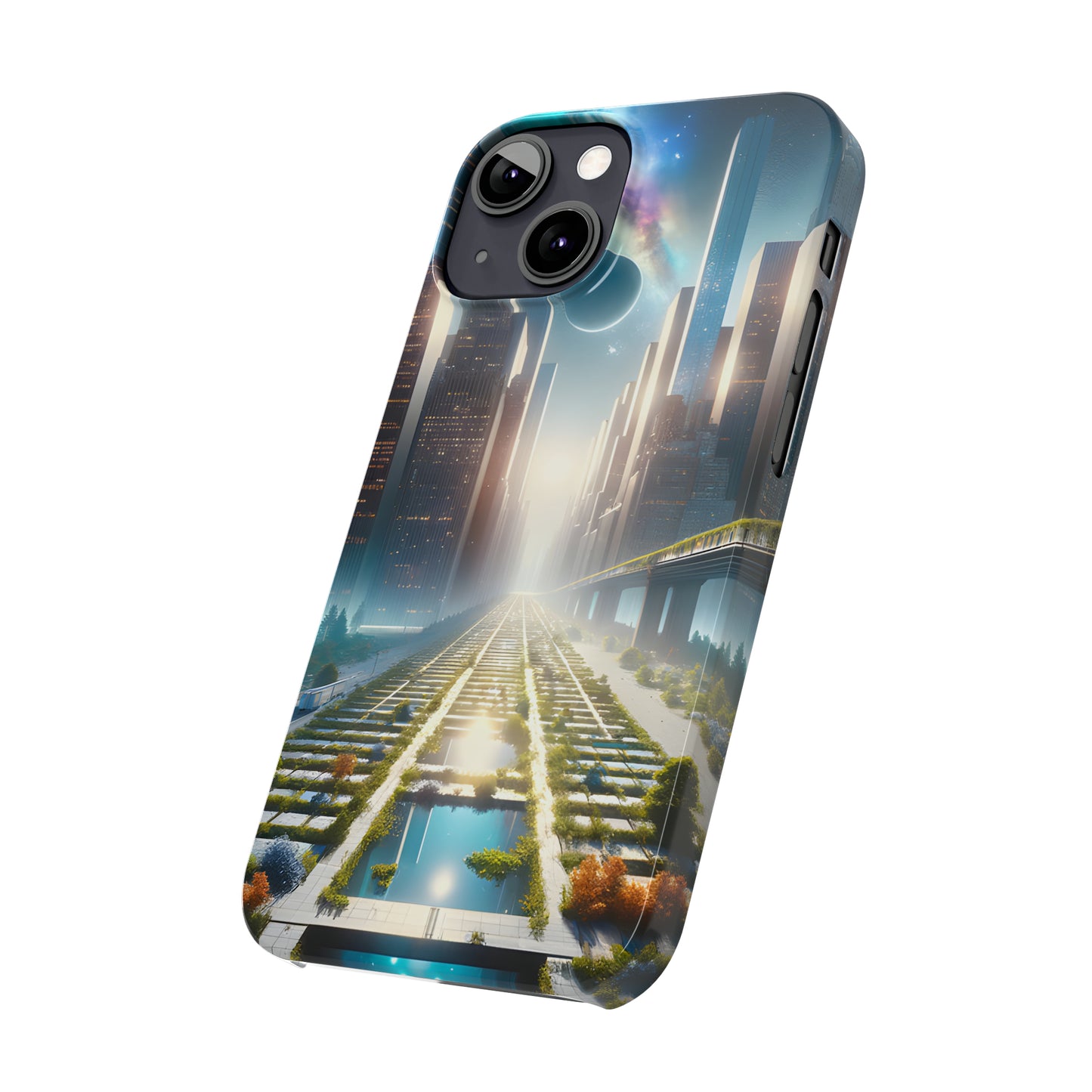 CyberScape Masterworks-Slim Phone Cases