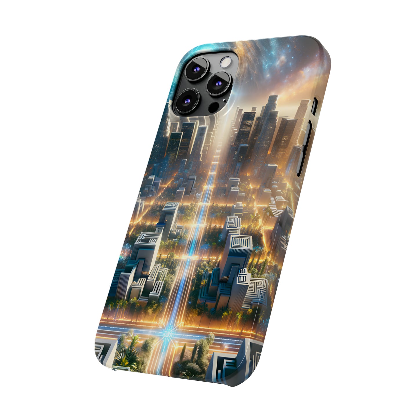 Luminaris Marbleus-Slim Phone Cases