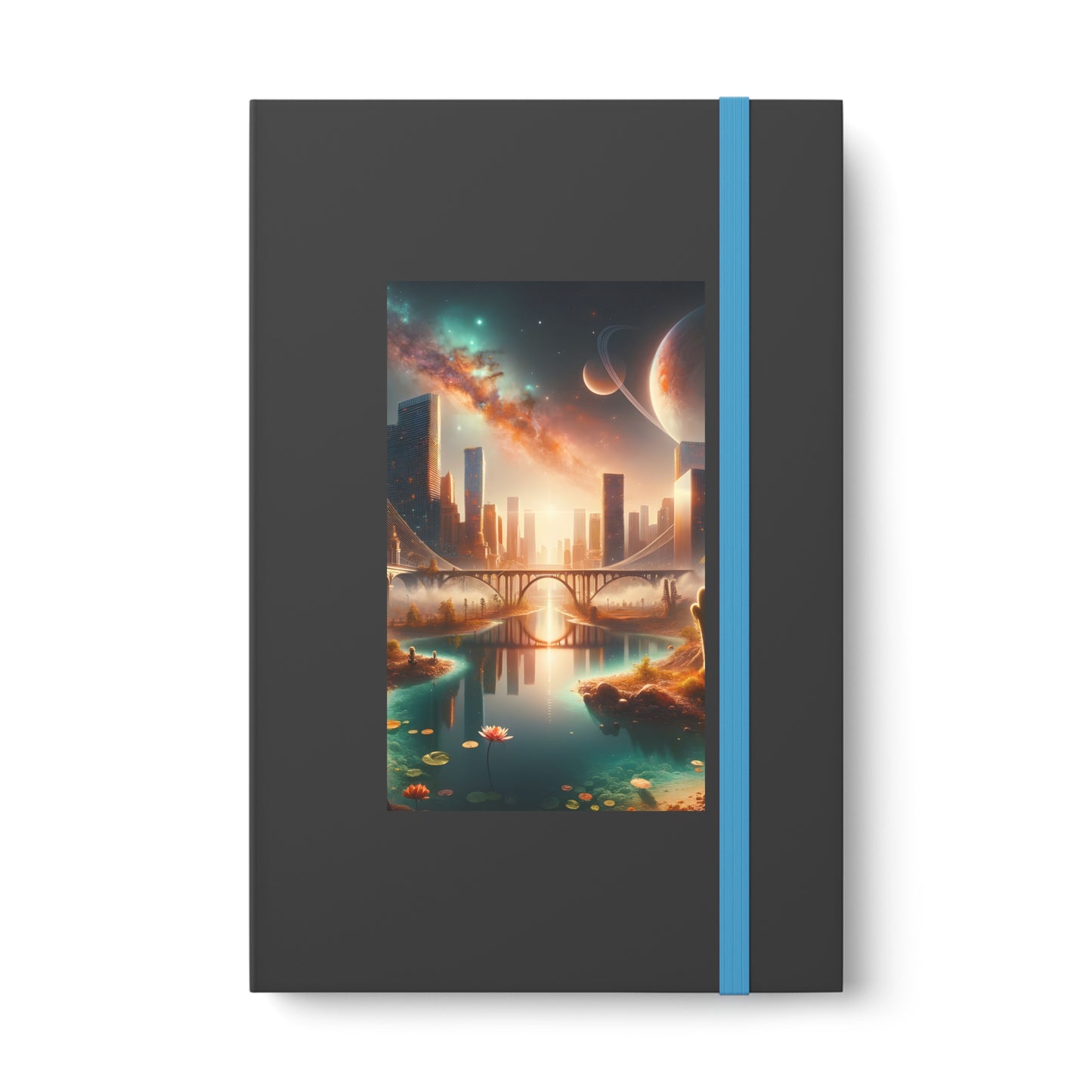 Cosmo Bridge-Color Contrast Notebook - Ruled