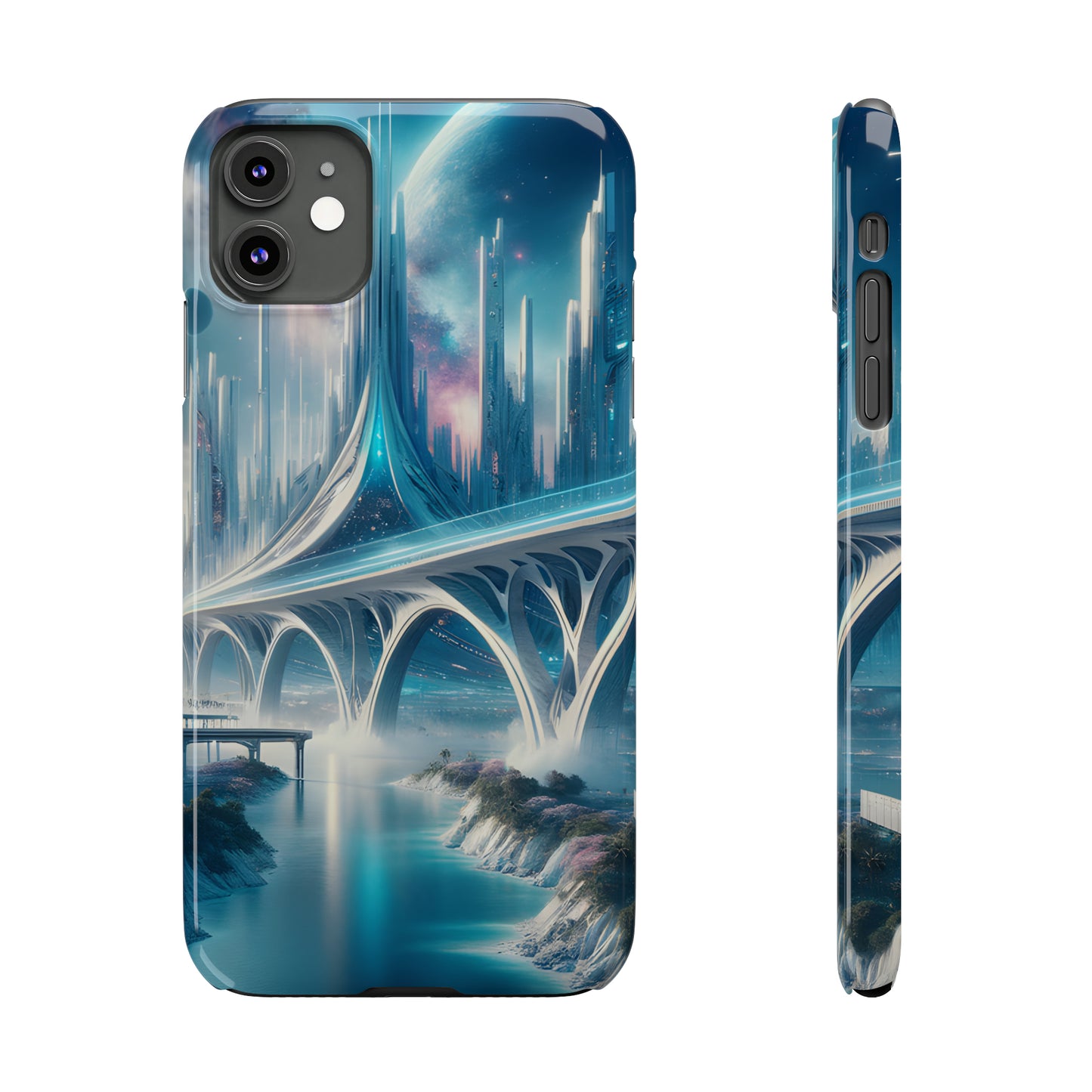 Stellar Marbles-Slim Phone Cases