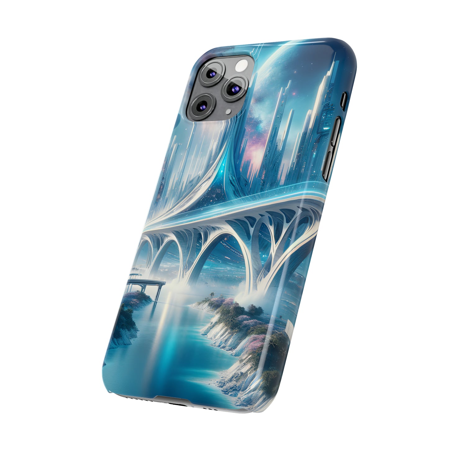 Stellar Marbles-Slim Phone Cases