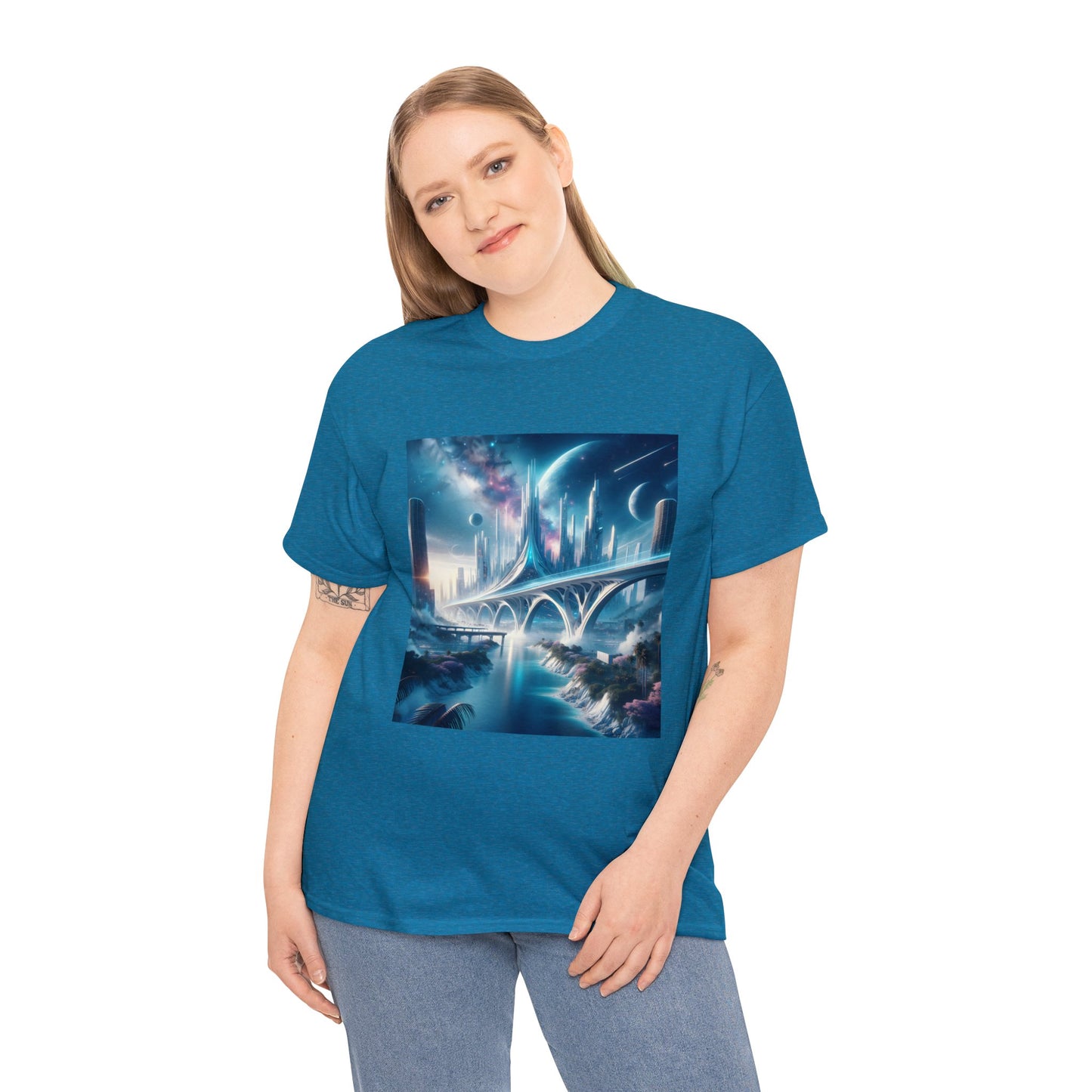 Stellar Marbles-Unisex Heavy Cotton Tee