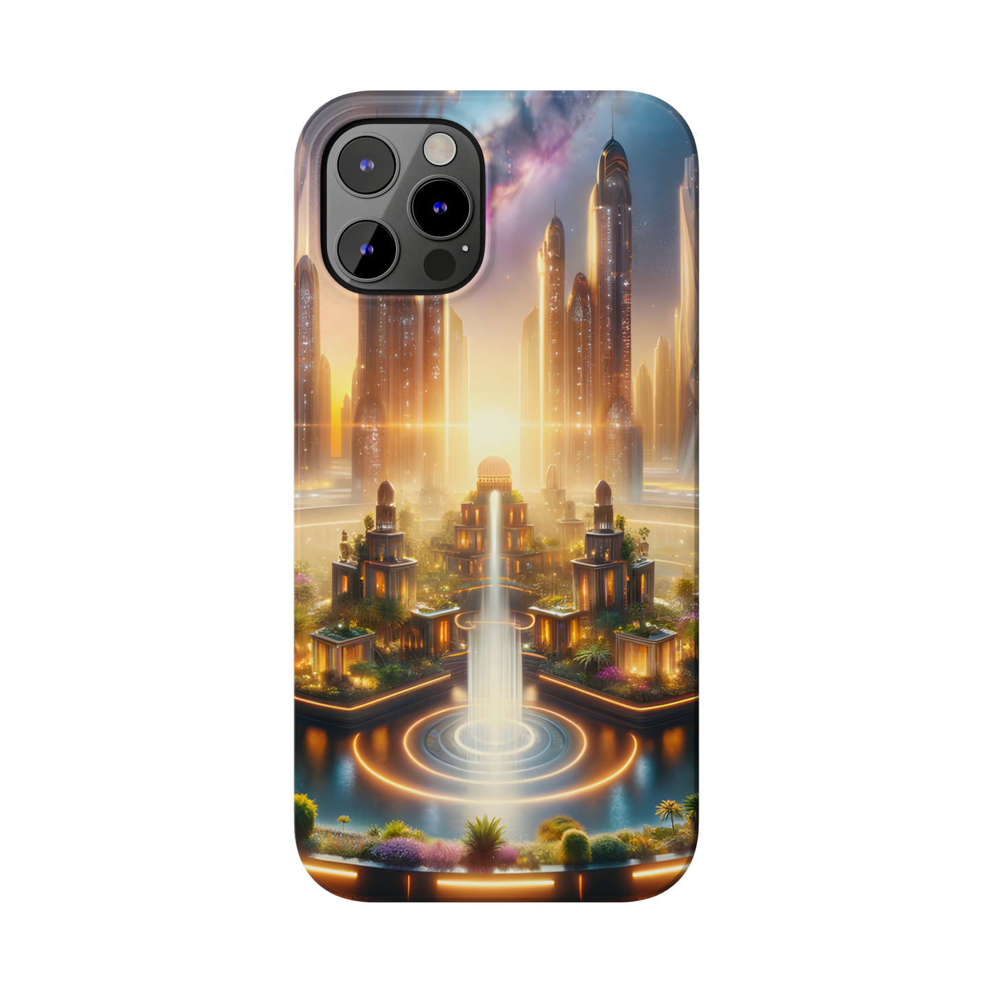 Nebula Gardens-Slim Phone Cases