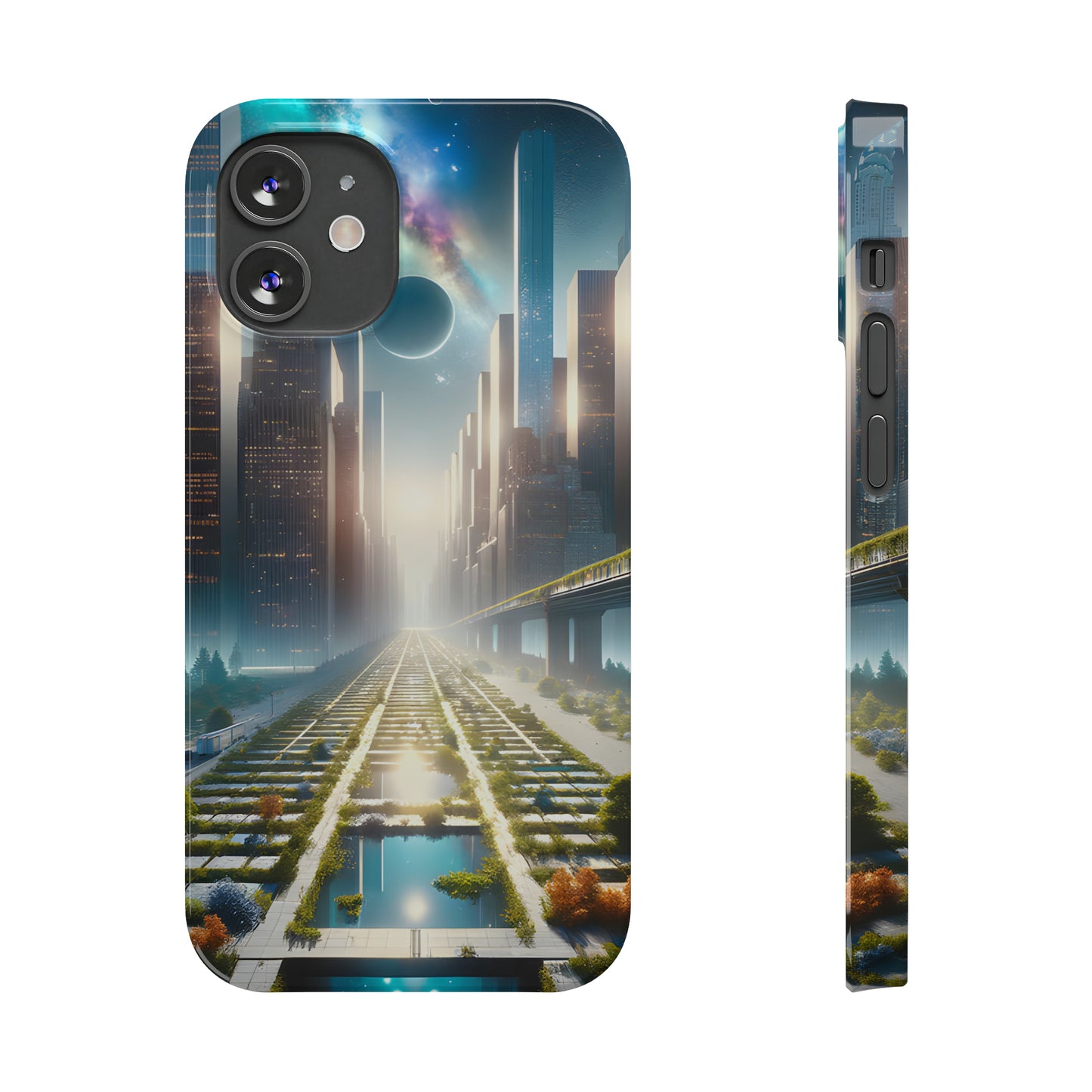 CyberScape Masterworks-Slim Phone Cases