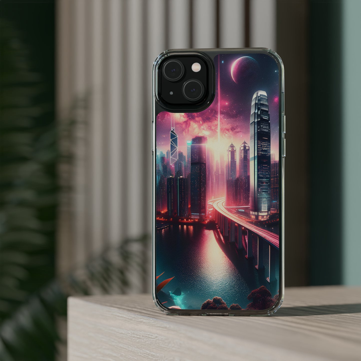 Aqua Skyline-Clear Cases