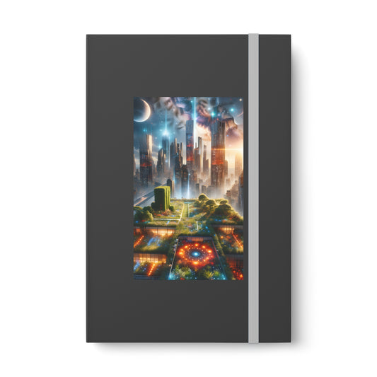 Luminaris Skyscape-Color Contrast Notebook - Ruled