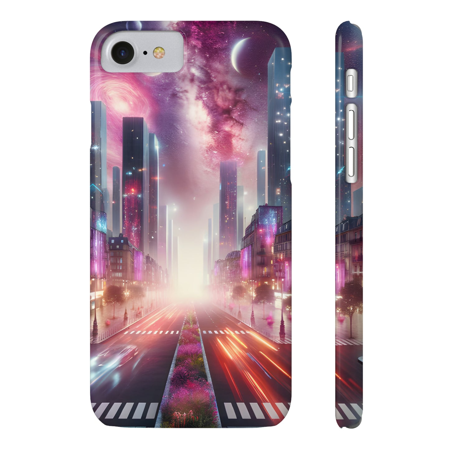 Paris Nightfall-Slim Phone Cases