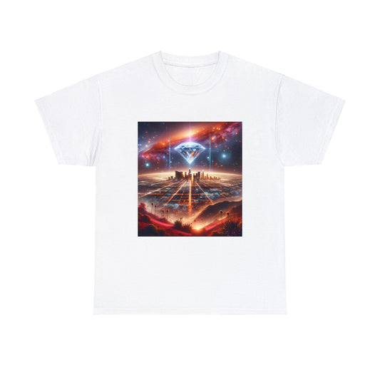 Luminara Skyvista-Unisex Heavy Cotton Tee