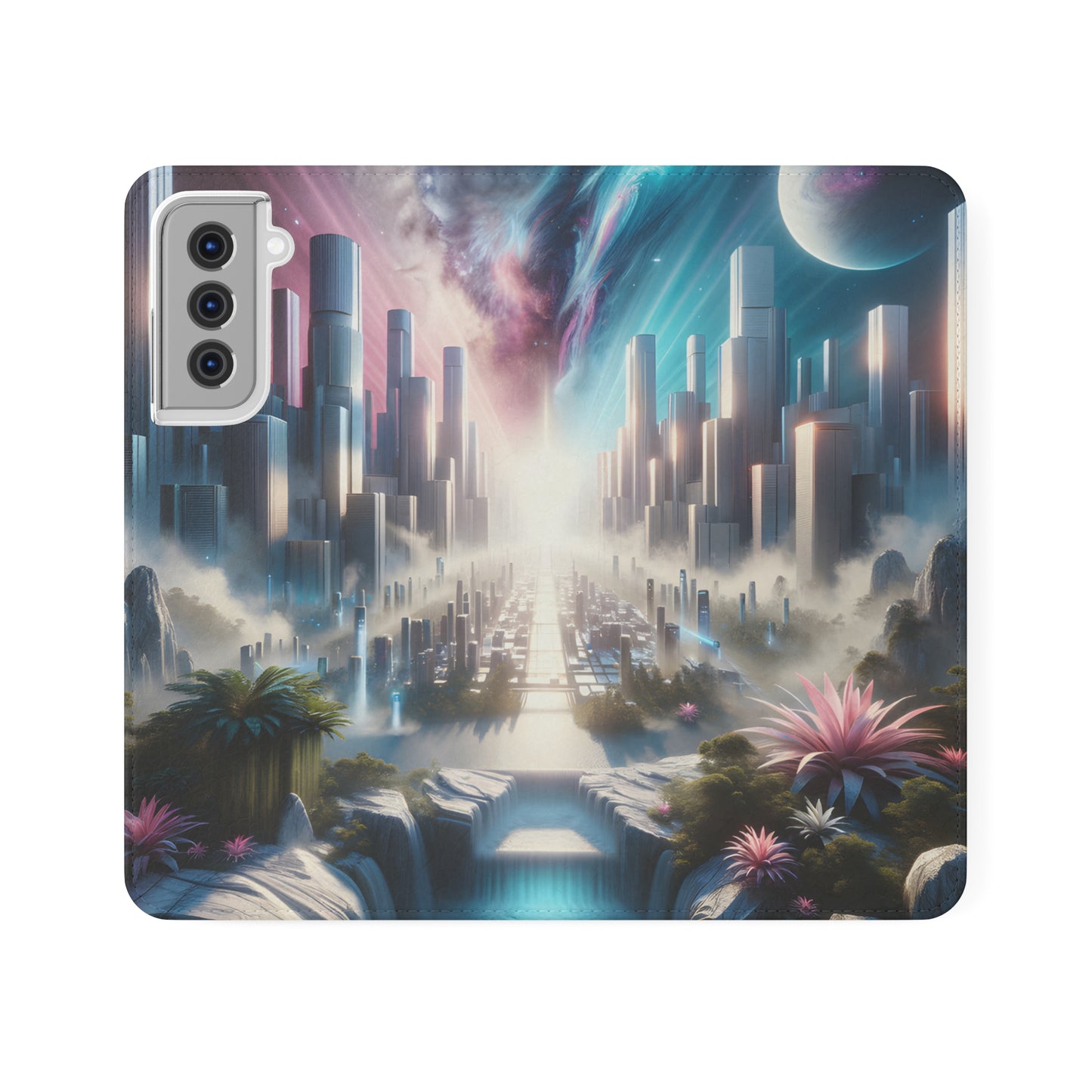 Marble Horizon-Flip Cases