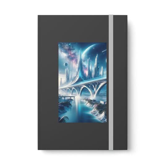 Stellar Marbles-Color Contrast Notebook - Ruled