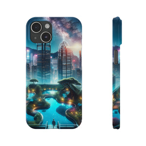 Luminosity Garden-Slim Phone Cases