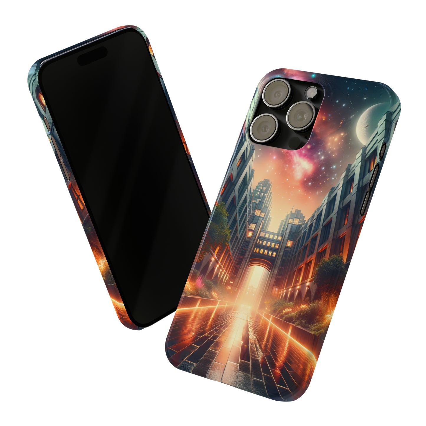 Luminaris Skies-Slim Phone Cases