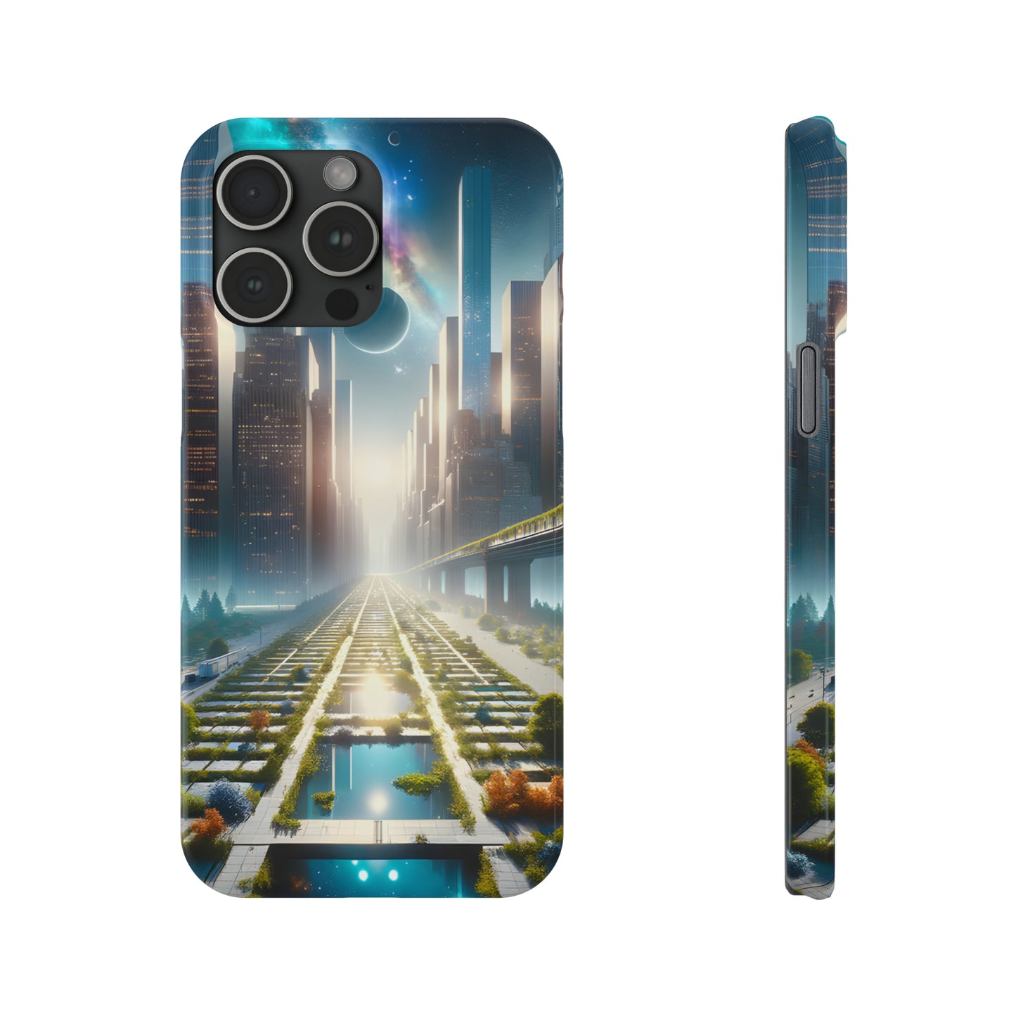 CyberScape Masterworks-Slim Phone Cases