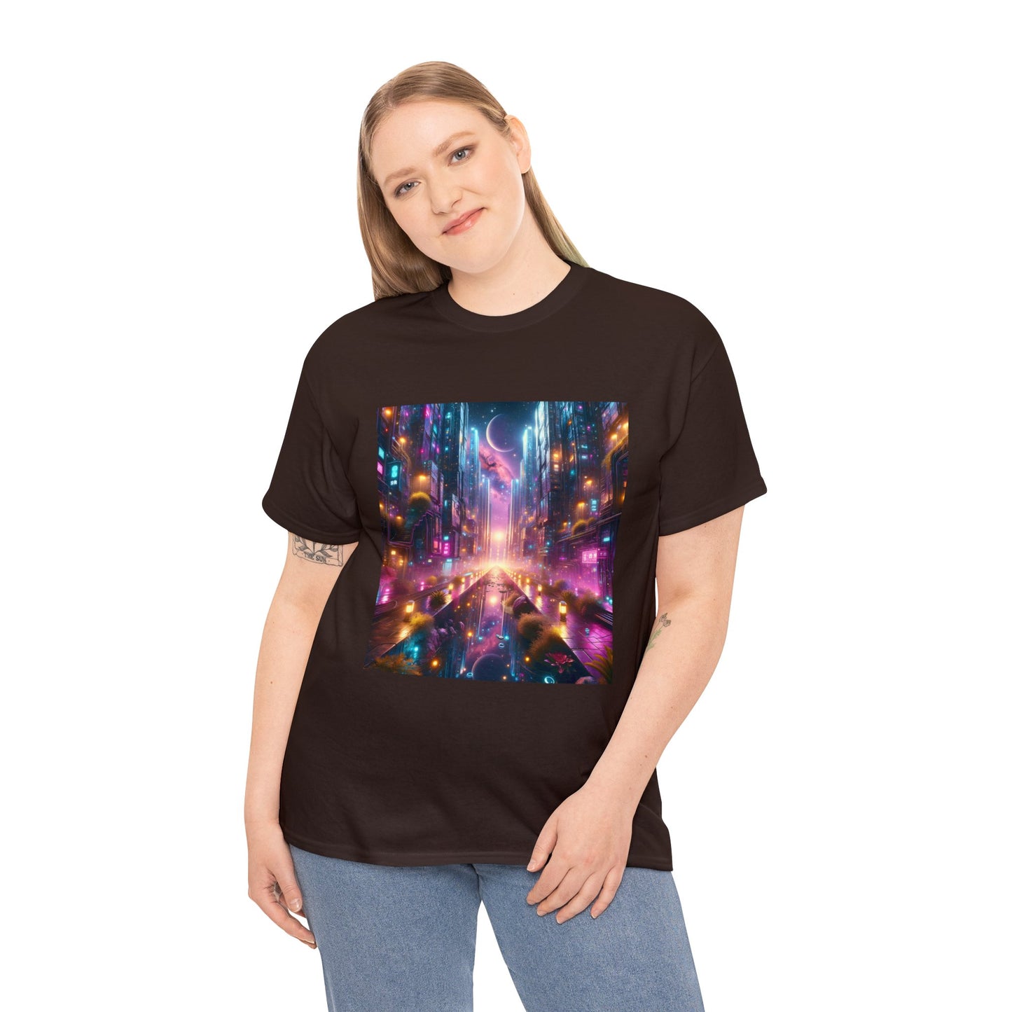 CrystalScape-Unisex Heavy Cotton Tee