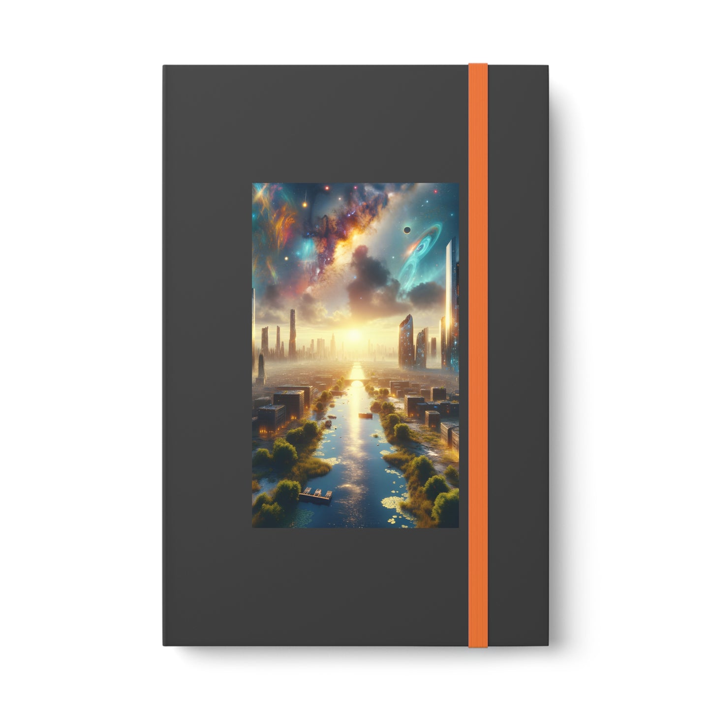 Starlight Reverie-Color Contrast Notebook - Ruled