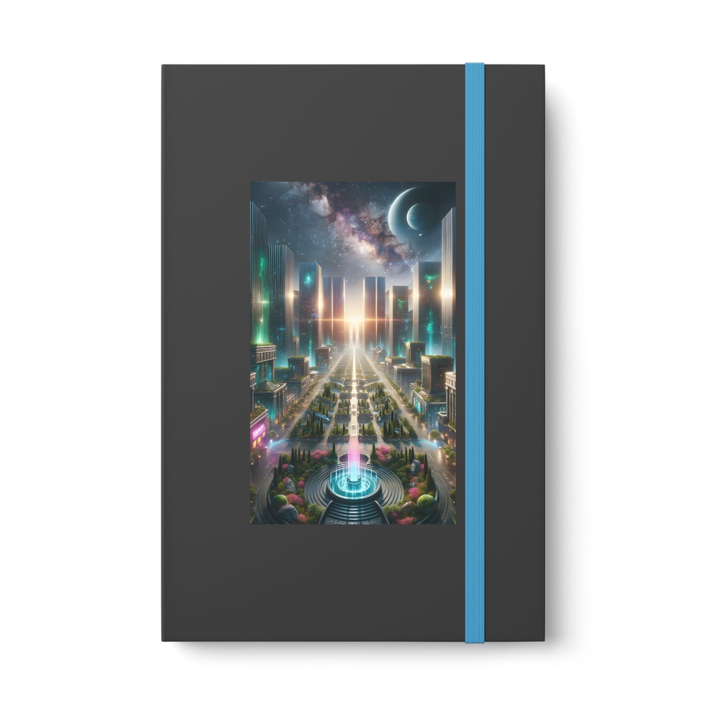 Elysian Dreams-Color Contrast Notebook - Ruled