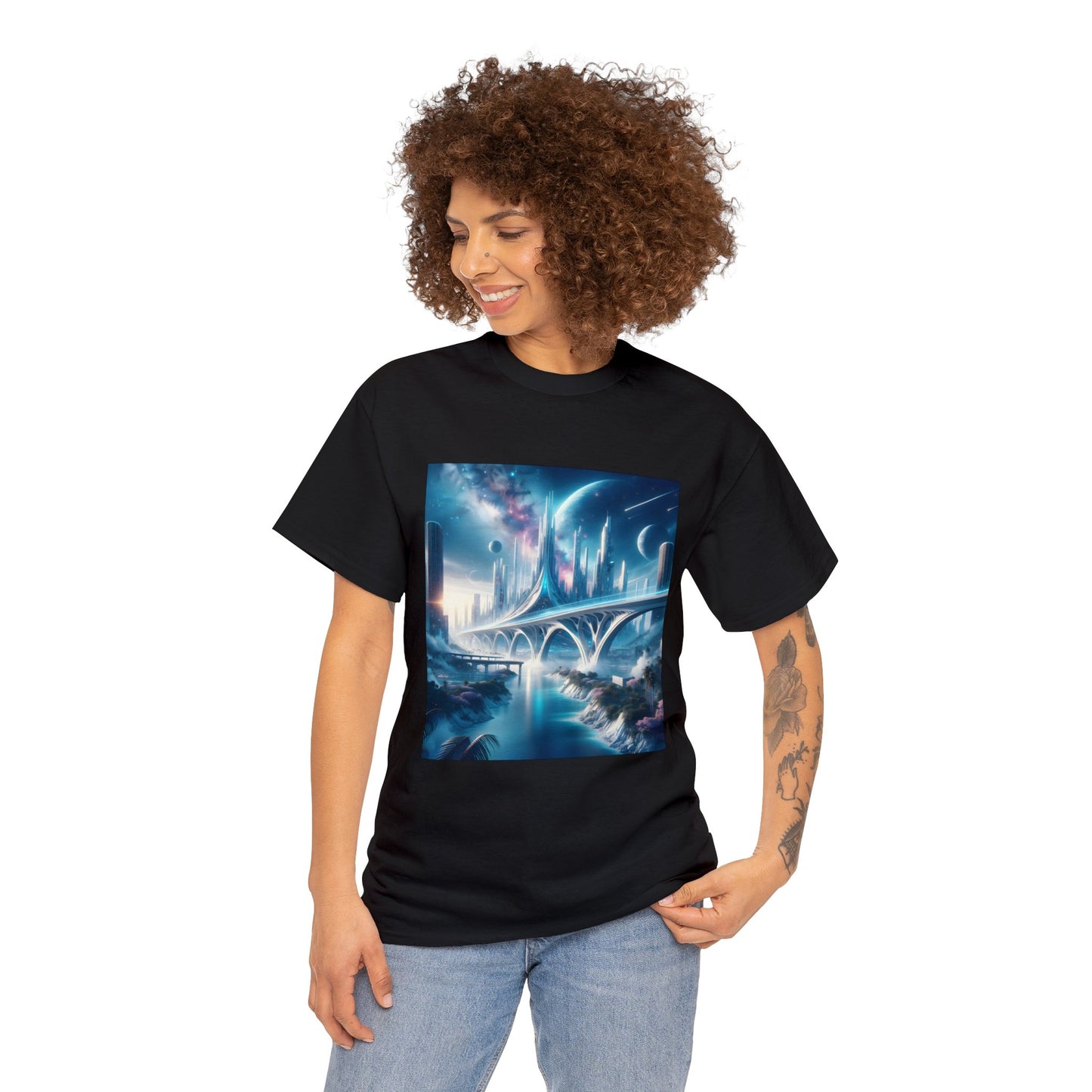 Stellar Marbles-Unisex Heavy Cotton Tee