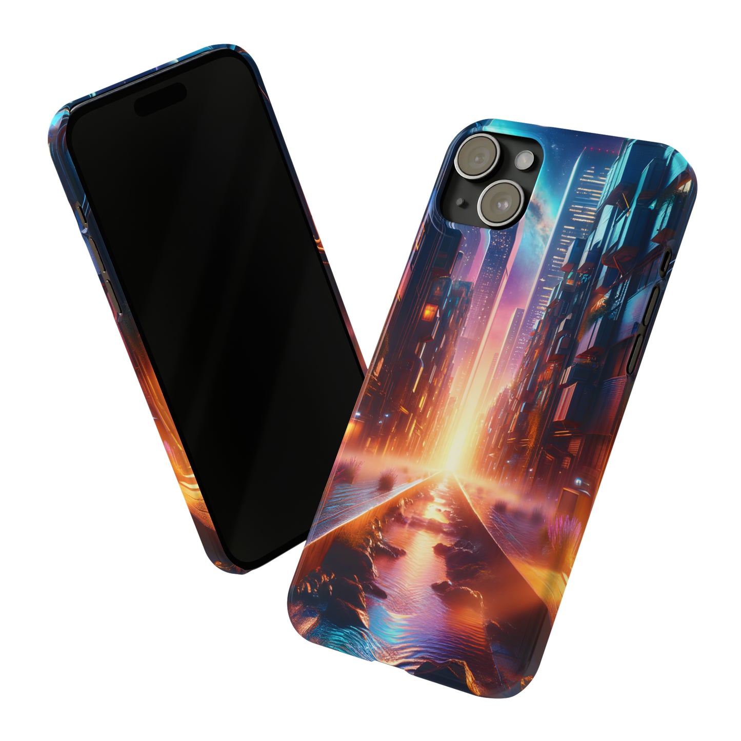 Tokyoglow Visionary-Slim Phone Cases