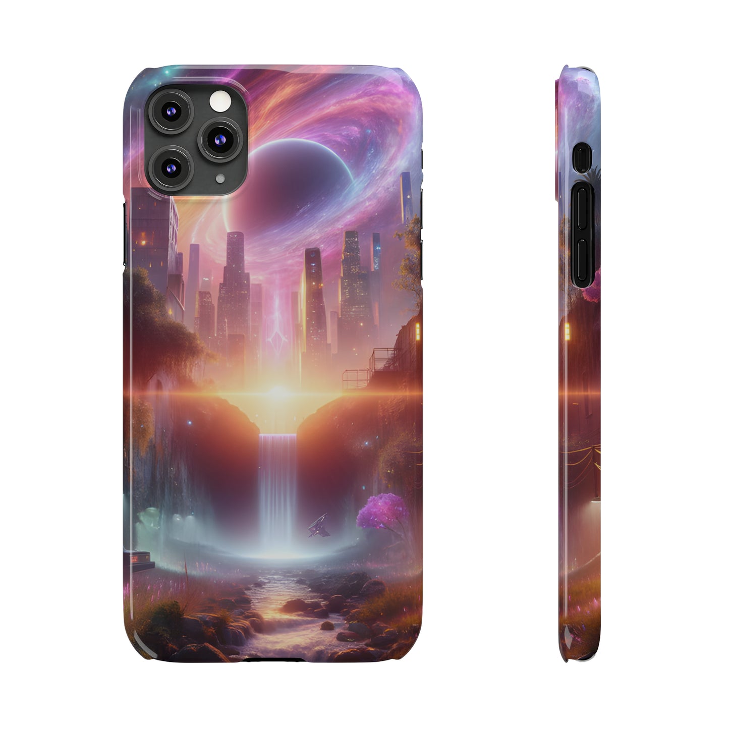 Luminaria Realm-Slim Phone Cases