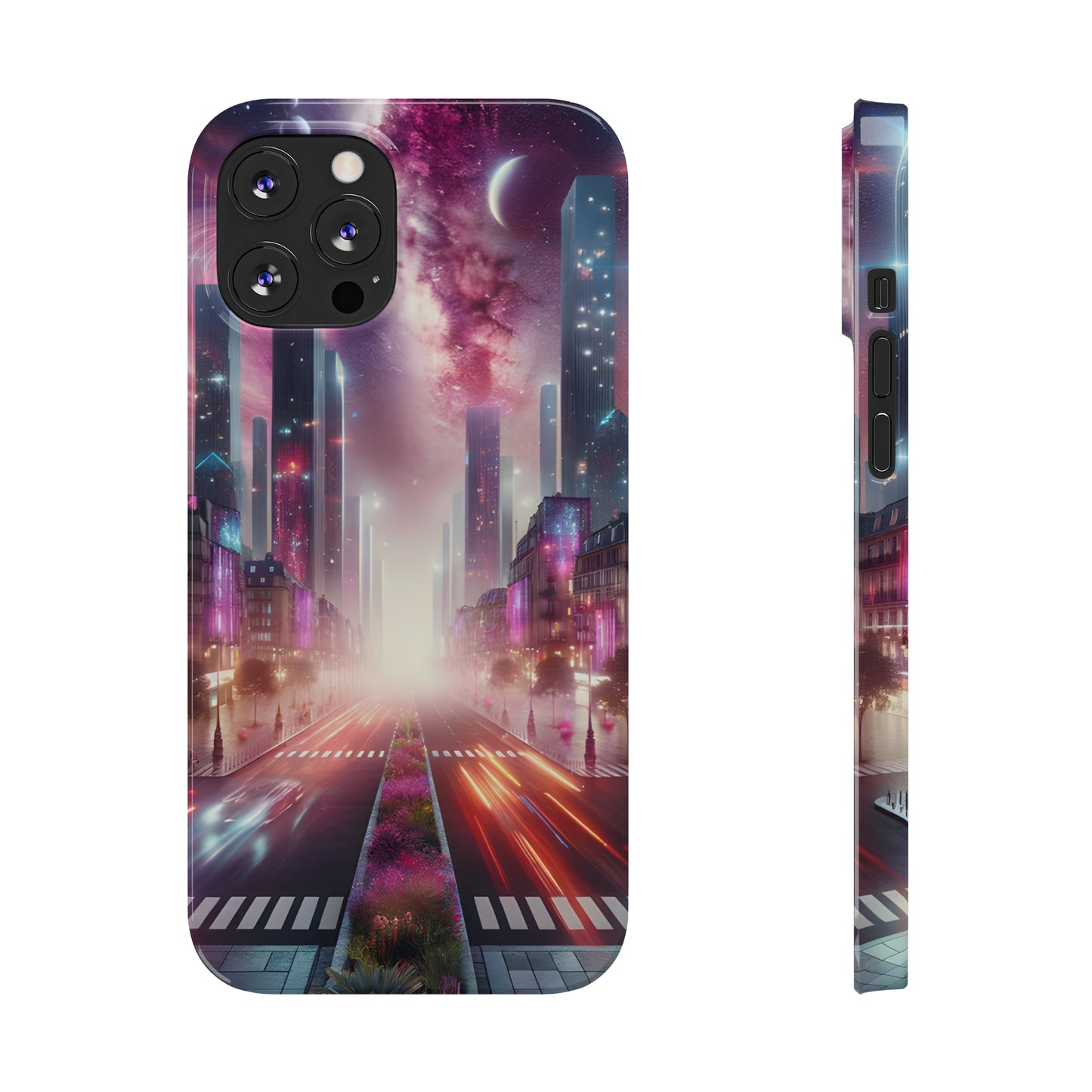 Paris Nightfall-Slim Phone Cases