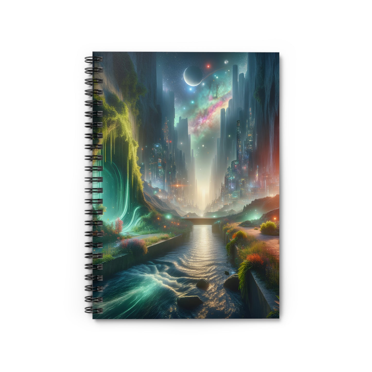 Astral Visions-Spiral Notebook - Ruled Line