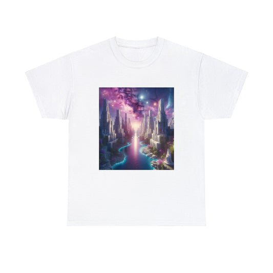 Marble Dreams-Unisex Heavy Cotton Tee