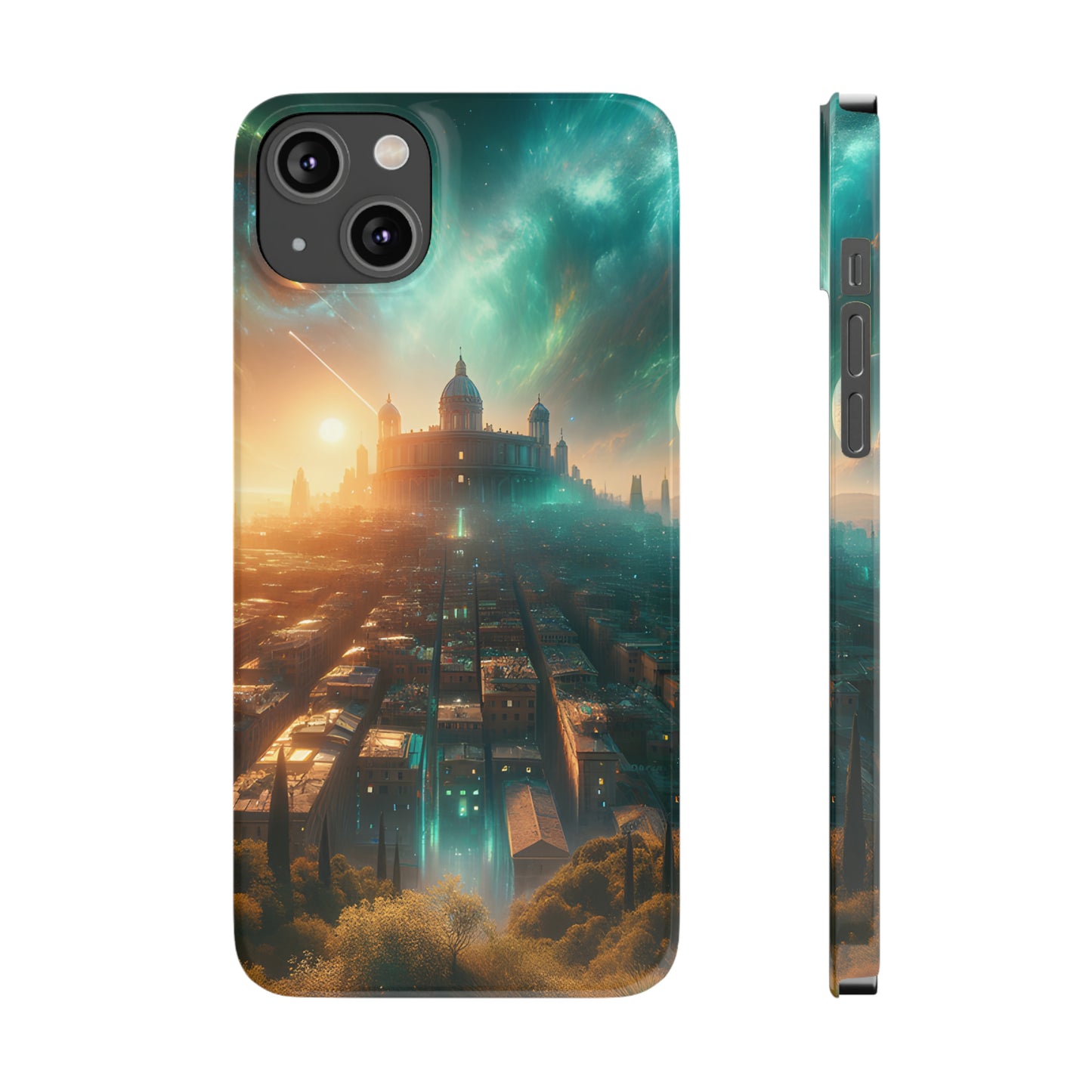 Titanium Dreams-Slim Phone Cases