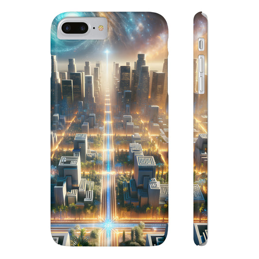 Luminaris Marbleus-Slim Phone Cases