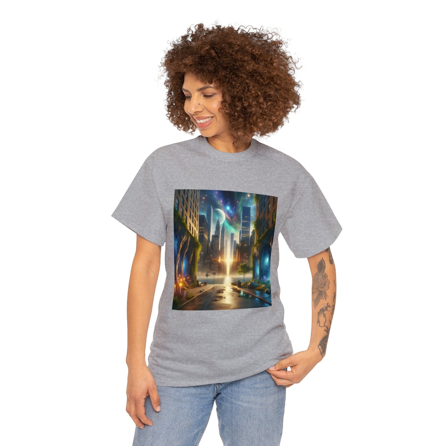 Skyward Visions-Unisex Heavy Cotton Tee