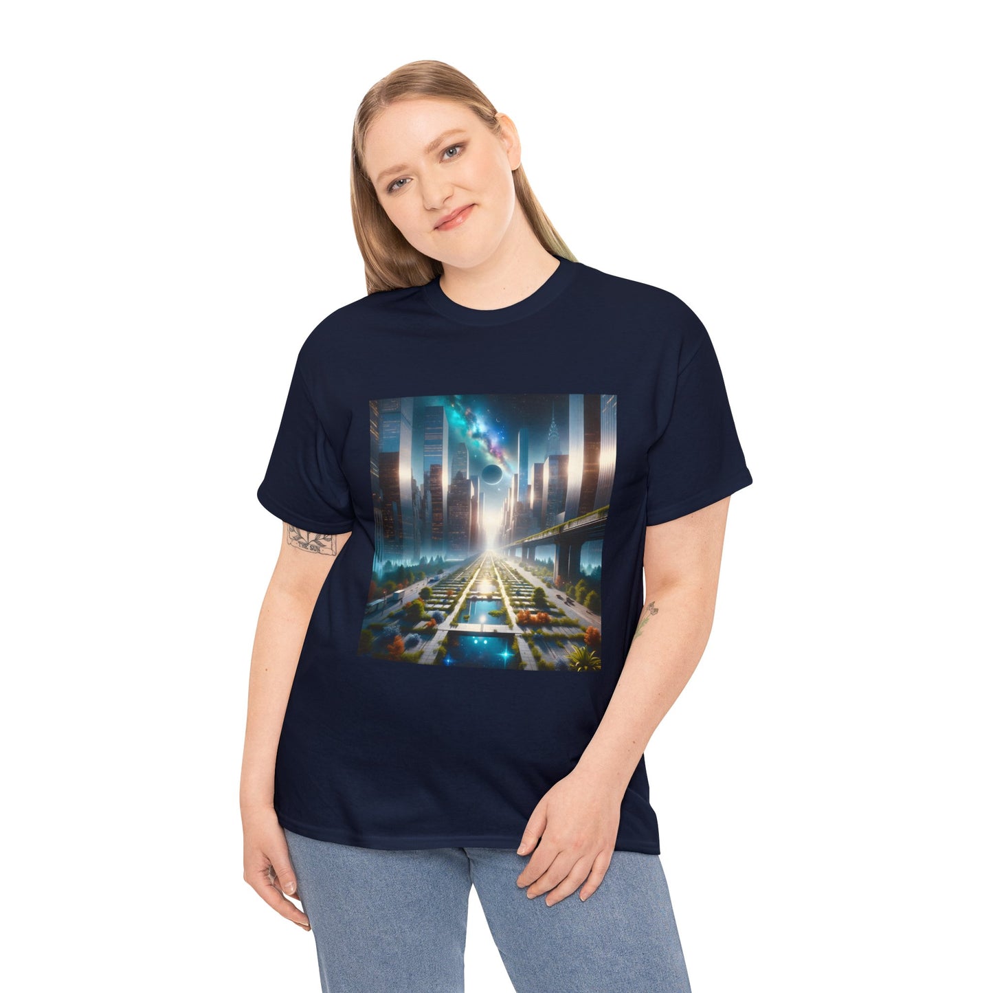 CyberScape Masterworks-Unisex Heavy Cotton Tee