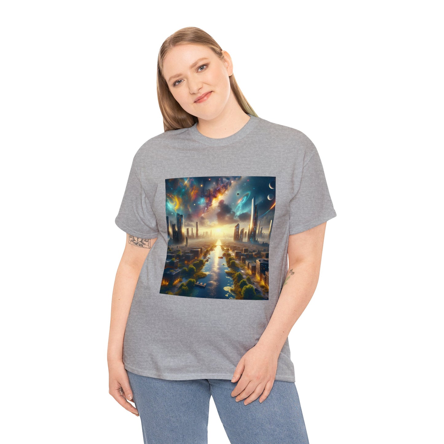 Starlight Reverie-Unisex Heavy Cotton Tee