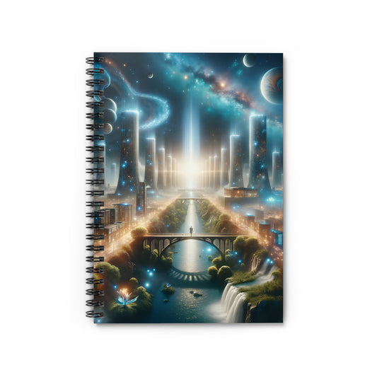 Stellar Dreams-Spiral Notebook - Ruled Line