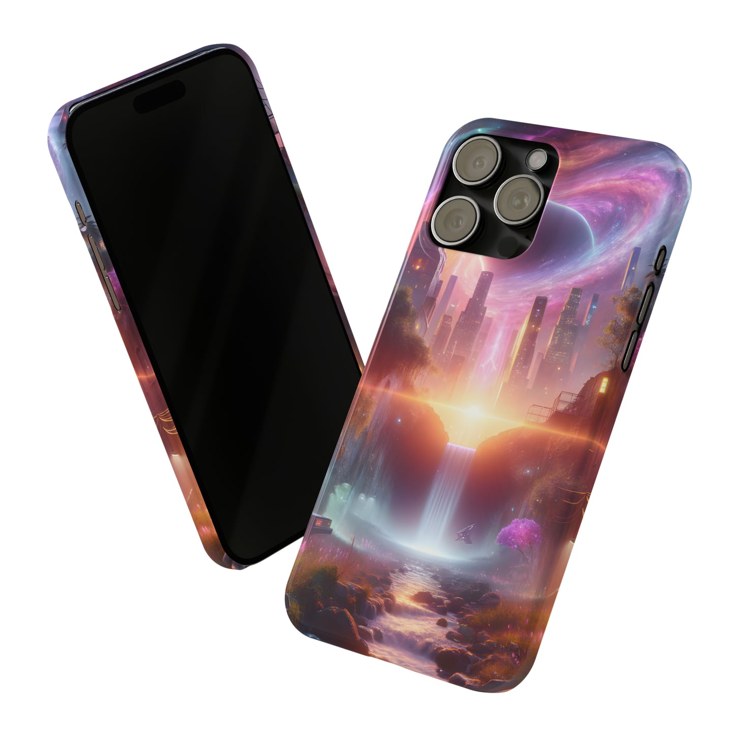 Luminaria Realm-Slim Phone Cases