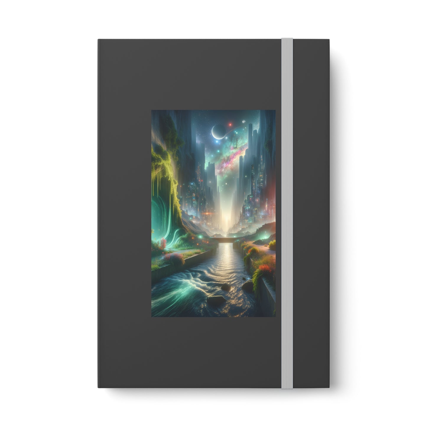 Astral Visions-Color Contrast Notebook - Ruled