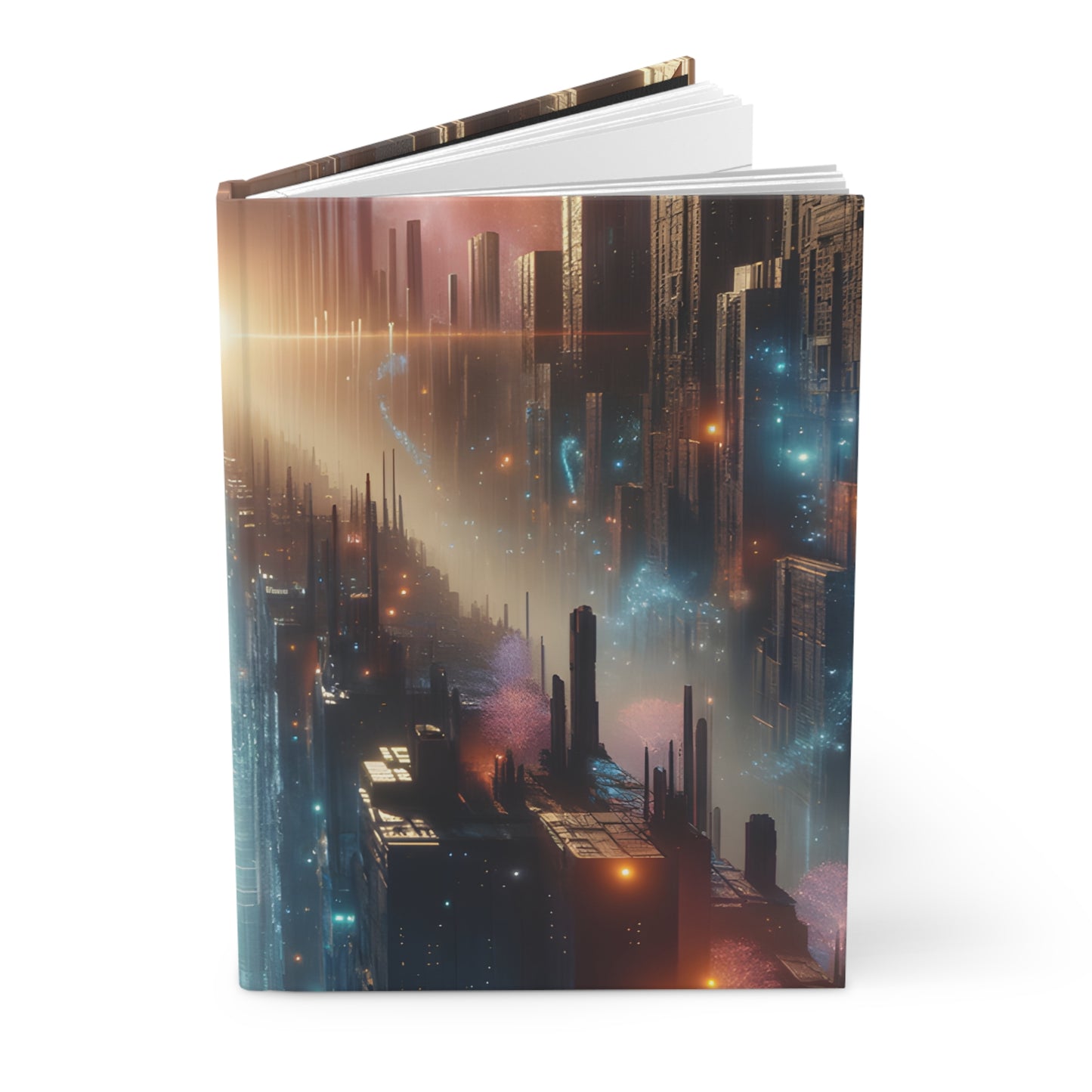 MysticScape or KaleidoSpires-Hardcover Journal Matte