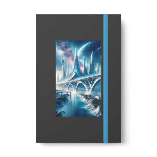 Stellar Marbles-Color Contrast Notebook - Ruled