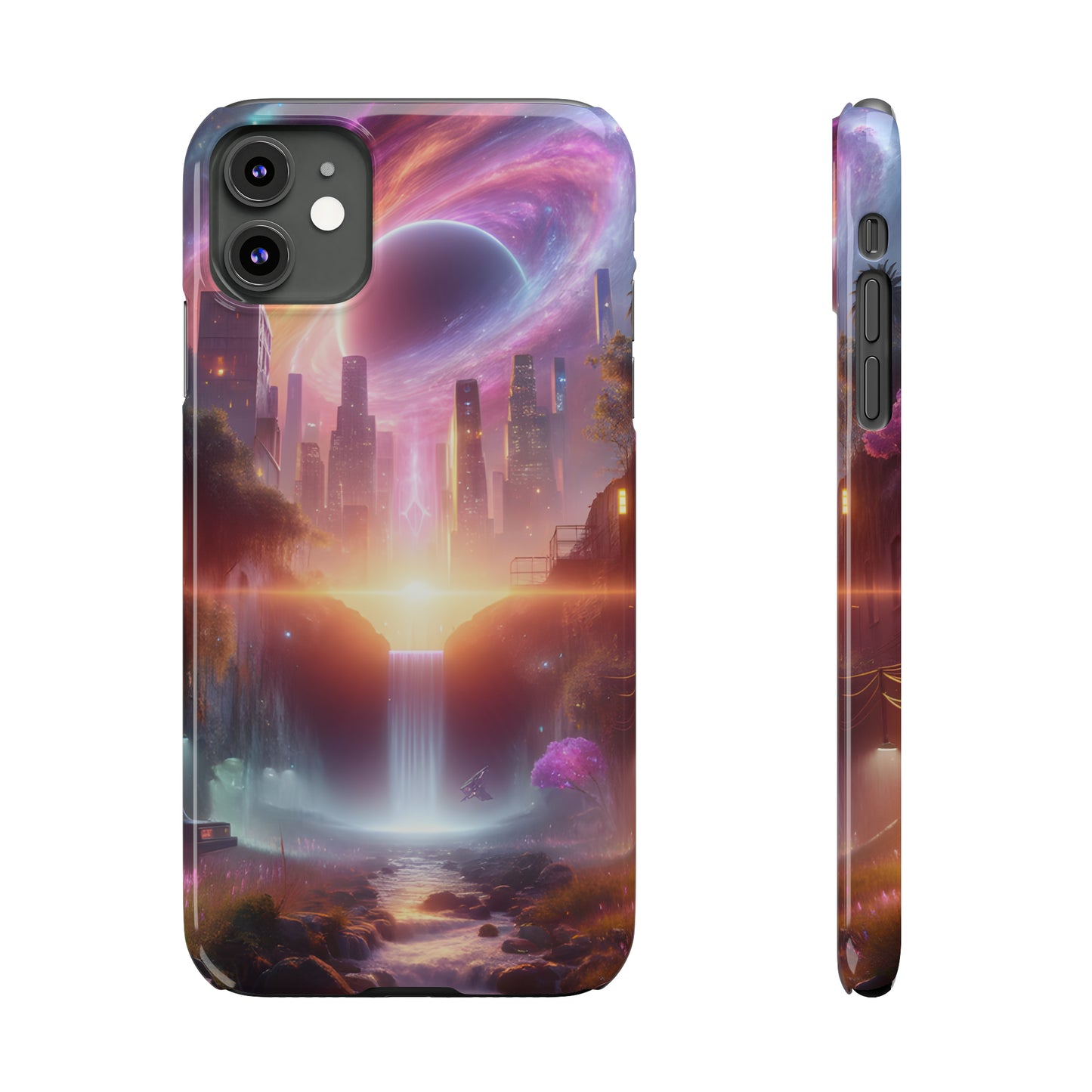 Luminaria Realm-Slim Phone Cases