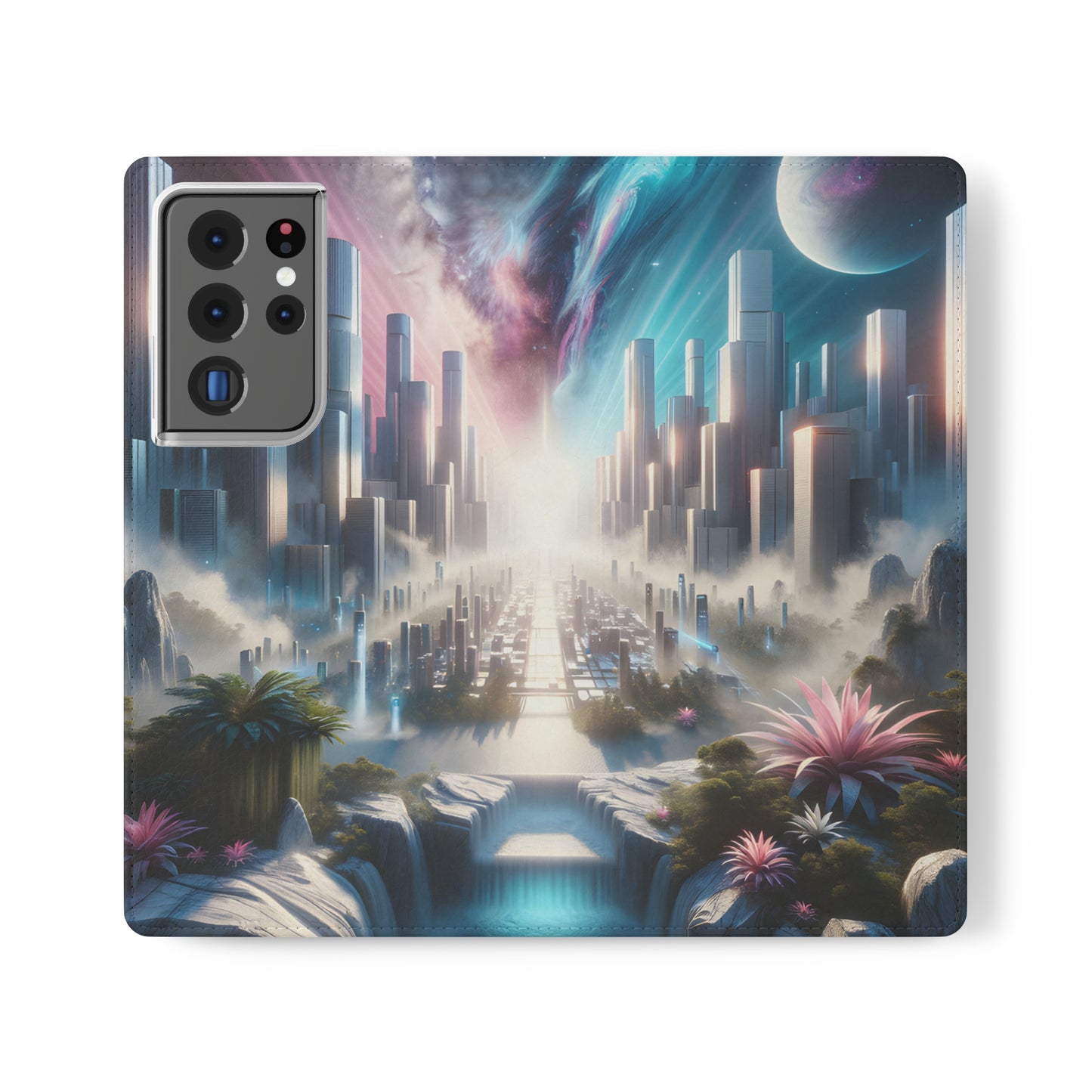 Marble Horizon-Flip Cases