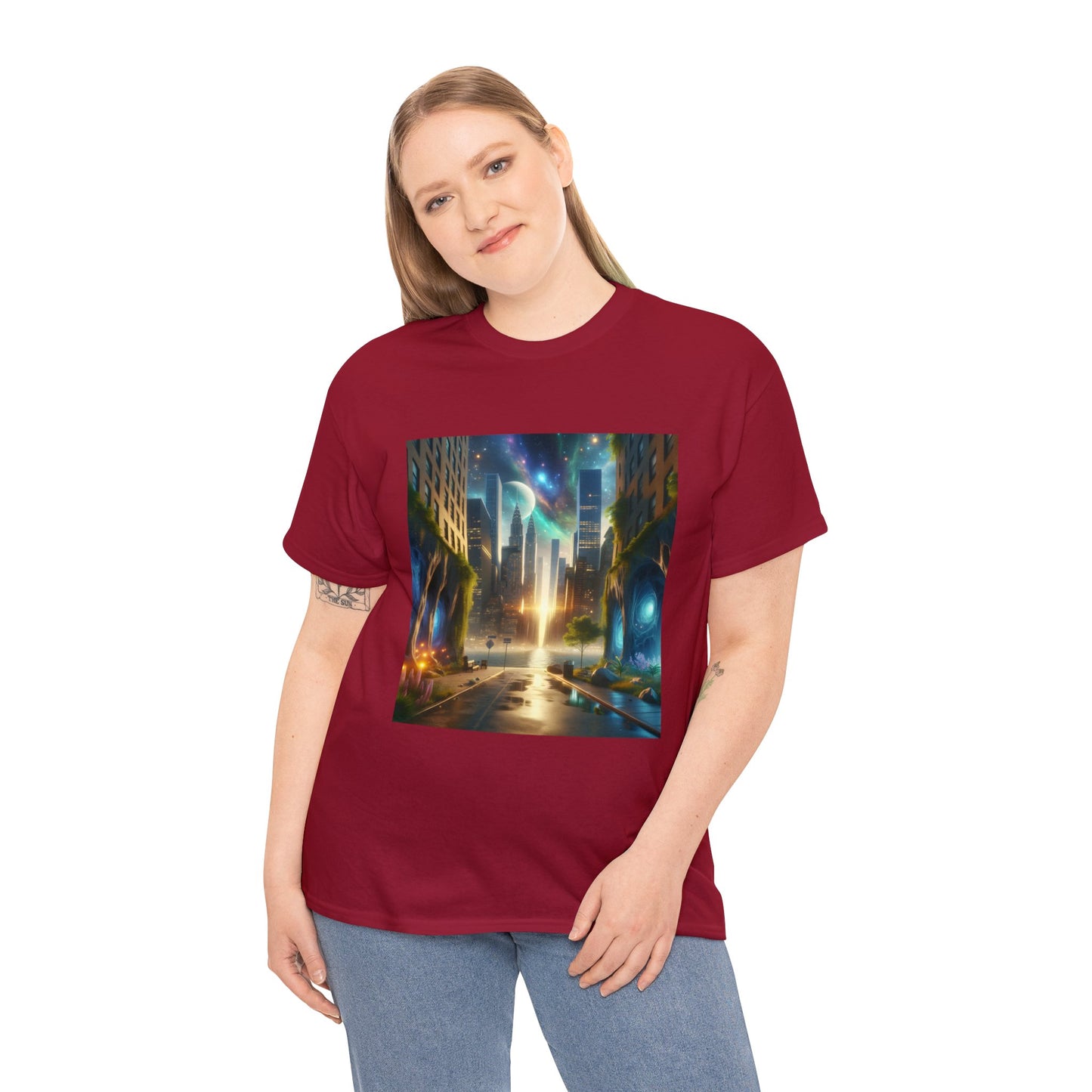 Skyward Visions-Unisex Heavy Cotton Tee