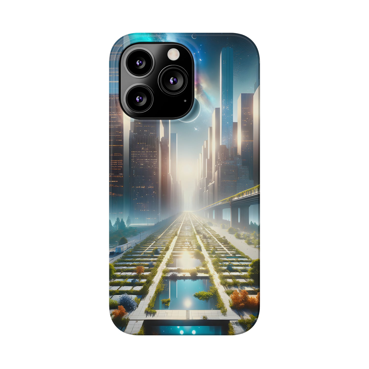 CyberScape Masterworks-Slim Phone Cases