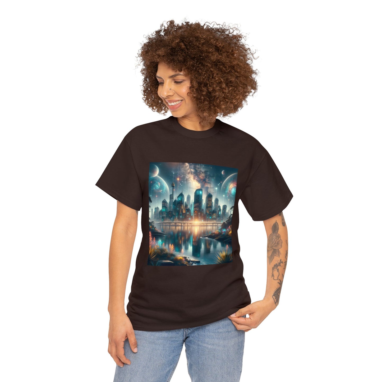 Nova Phosphor-Unisex Heavy Cotton Tee