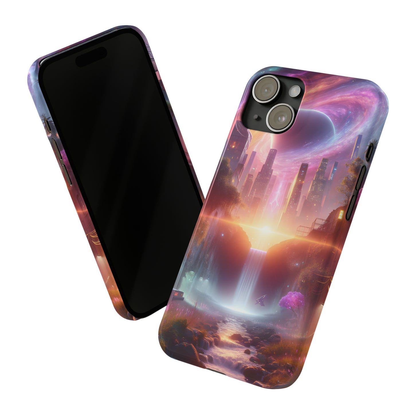 Luminaria Realm-Slim Phone Cases