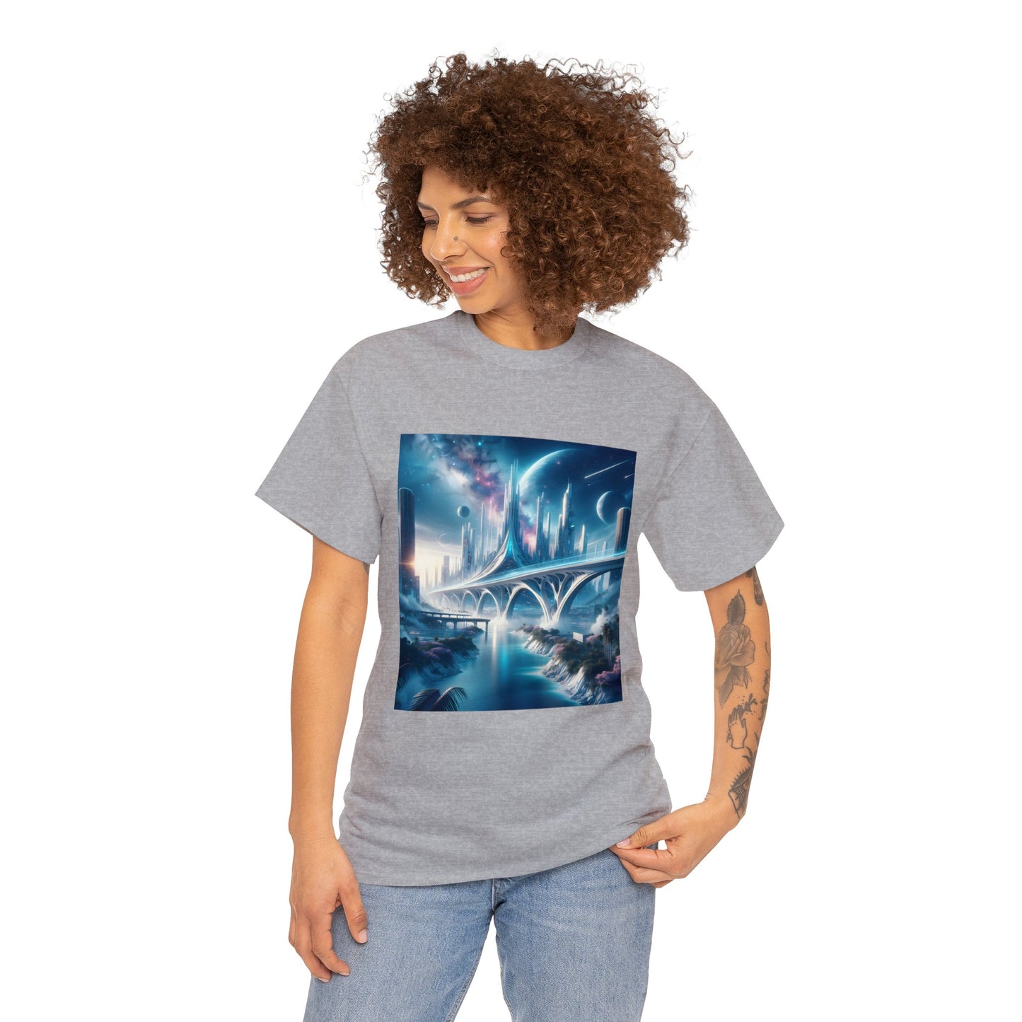 Stellar Marbles-Unisex Heavy Cotton Tee