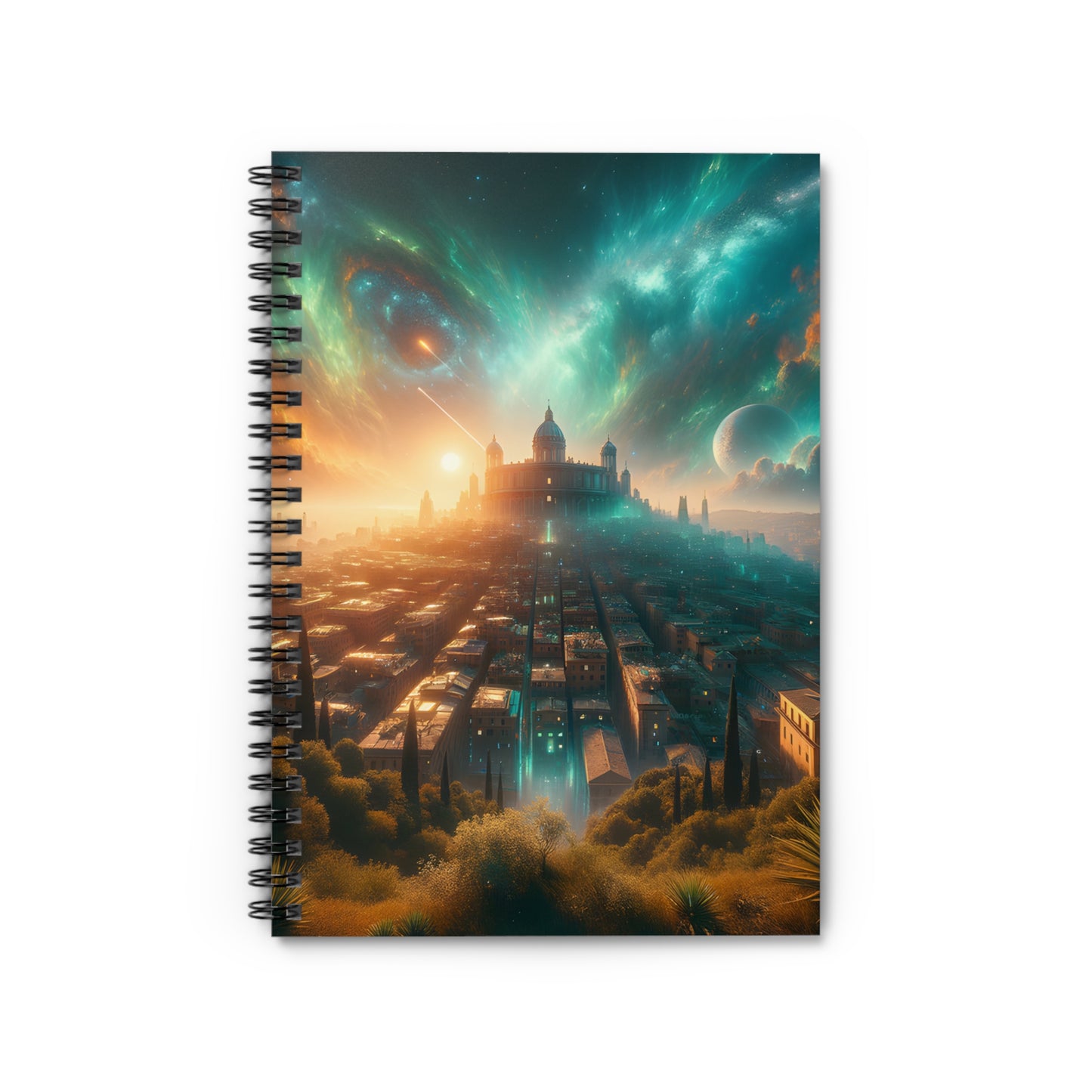 Titanium Dreams-Spiral Notebook - Ruled Line